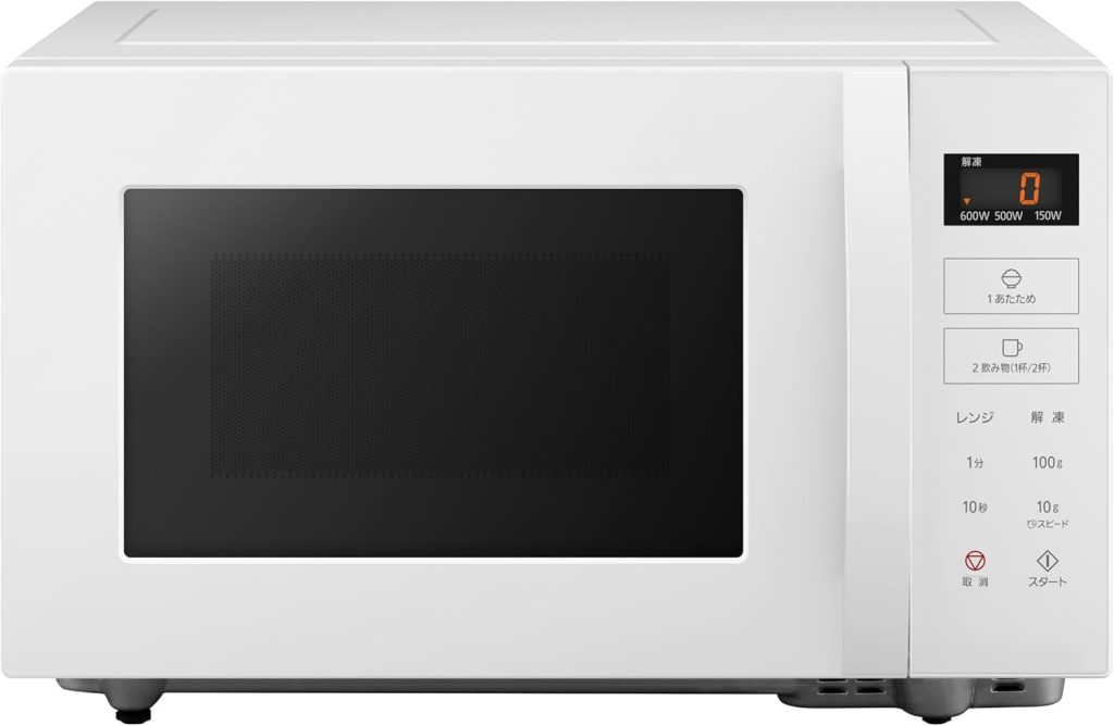 電子レンジ 単機能 フラットテーブル 22L スピードあたため