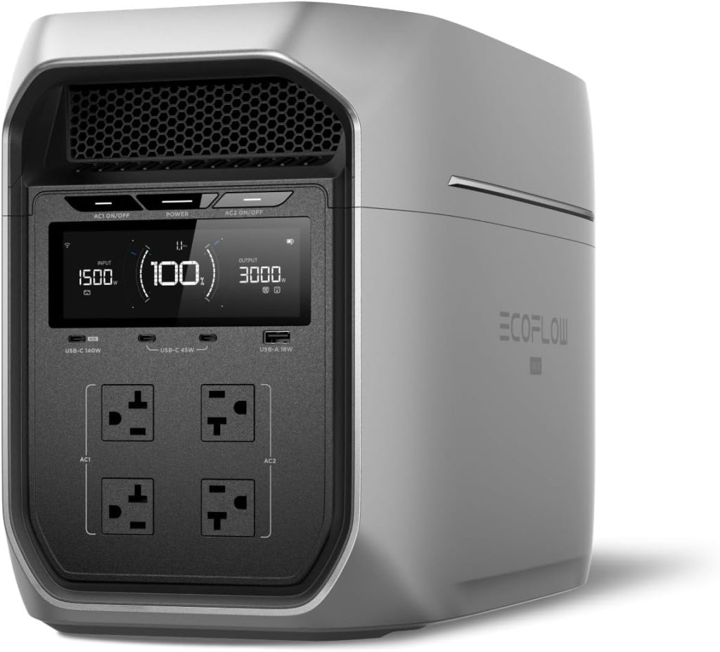 EcoFlow ポータブル電源 DELTA 3 Max Plus